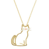 MIAU ENAMEL BIGOTES NECKLACE
