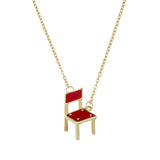 CHAIR RED NECKLACE