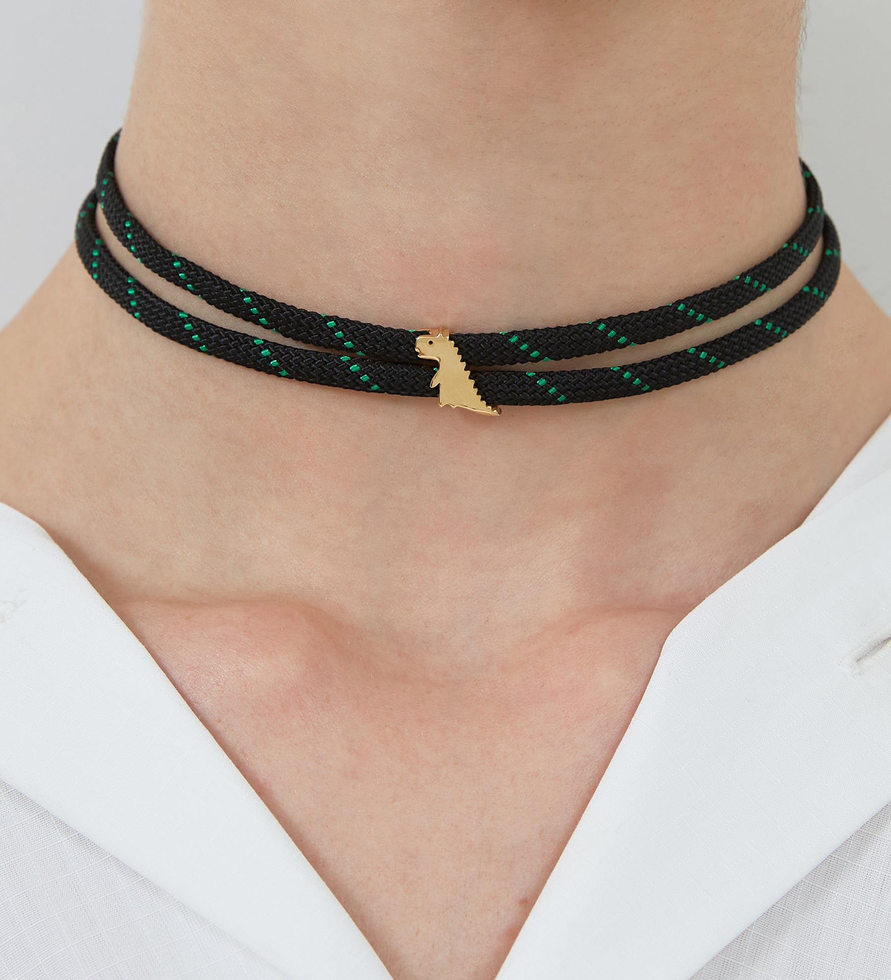 DINO SCOUT CORD NECKLACE