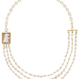 CAMEO DINO MULTIPERLA COLLANA