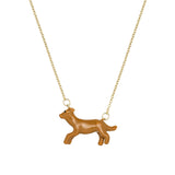 DOGGY CARAMEL NECKLACE