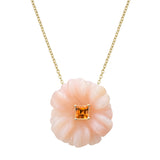 BLOSSOM PINK OPAL NECKLACE