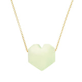 CORAZON CHRYSOPRASE NECKLACE