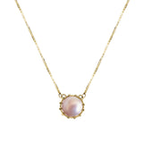 FLOR PERLA PINK NECKLACE