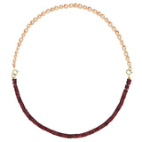 PRINCESA KIT GARNET + CHAMPAGNE PEARL