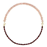 PRINCESA KIT RHODONITE + PINK PEARL