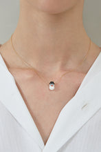 Load image into Gallery viewer, SNOWMAN WHITE NECKLACE
