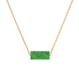 TUBITO VERDE COLLANA