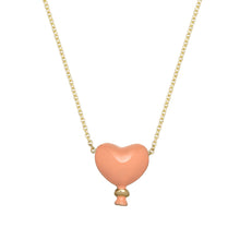 Load image into Gallery viewer, CORAZON BALLOON PINK NECKLACE
