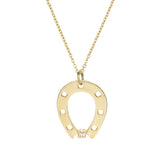 HORSESHOE BRILLANTE NECKLACE