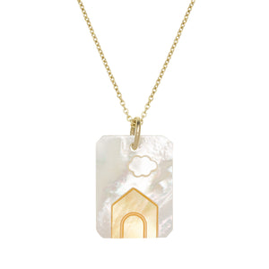 CAMEO PERLA CASITA COLLANA