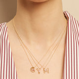 LETRA G TOURMALINE NECKLACE