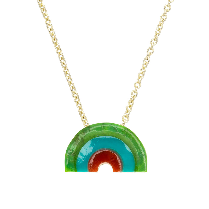 ARCOIRIS TURQUOISE NECKLACE