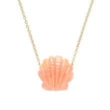 Load image into Gallery viewer, CONCHA PINK NECKLACE
