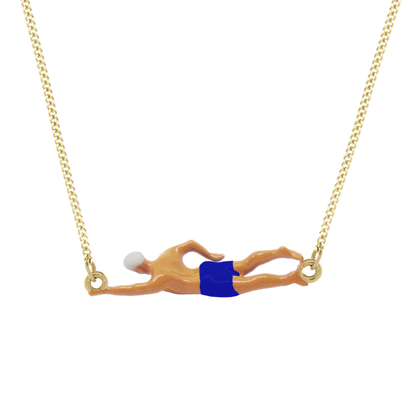 NADADOR BLUE NECKLACE