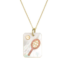 Carica l&#39;immagine nel visualizzatore di Gallery, CAMEO PERLA TENNIS COLLANA
