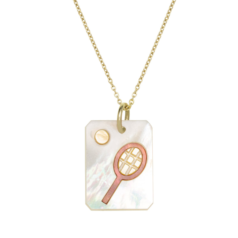 CAMEO PERLA TENNIS COLLANA