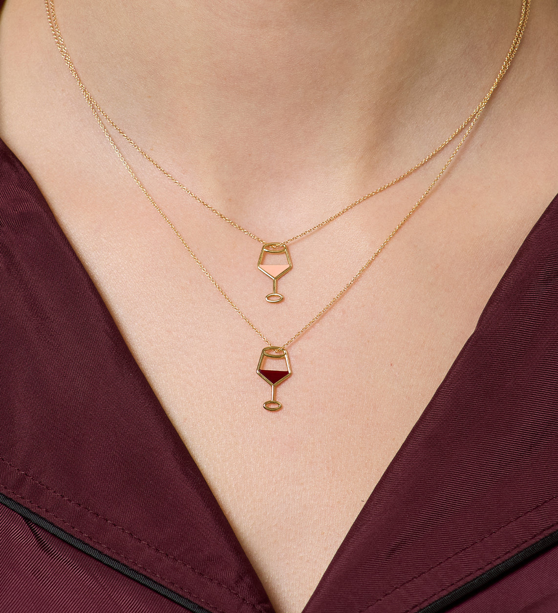 VINO ROSÉ NECKLACE
