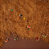 SOMBRILLA PALETA BLUE NECKLACE