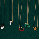 SNOWMAN WHITE NECKLACE