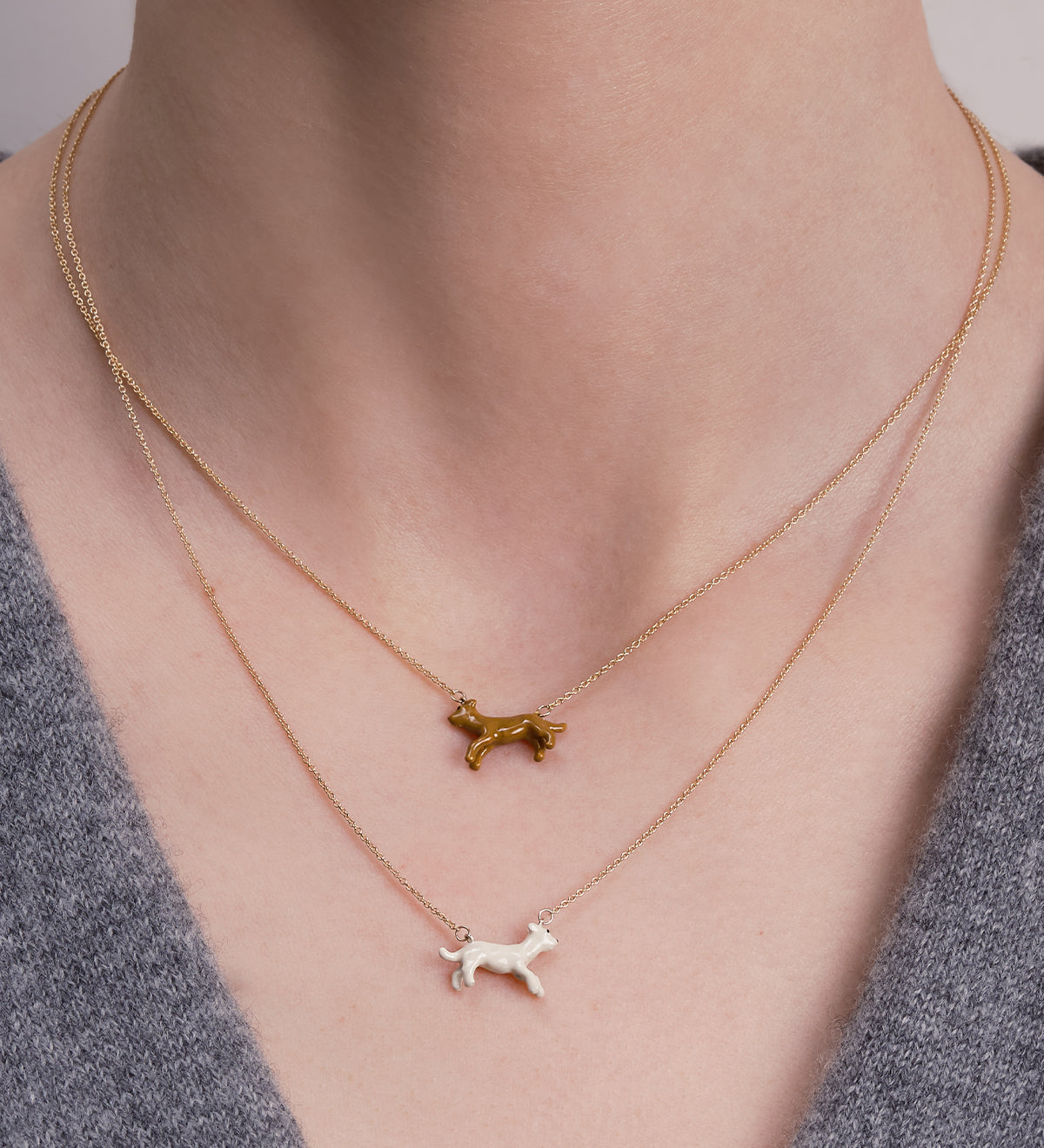 DOGGY CARAMELLO COLLANA