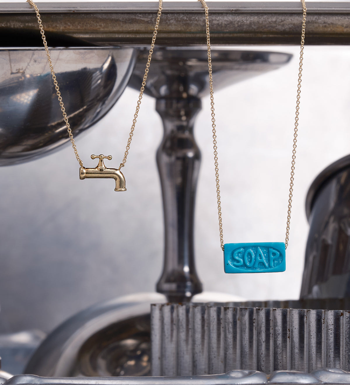 SOAP TURQUOISE NECKLACE