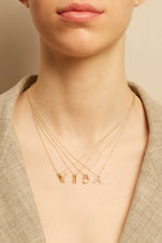 Load image into Gallery viewer, LETRA V CITRINE NECKLACE
