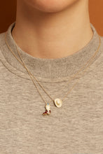 Load image into Gallery viewer, COWBOY BOOT BURGUNDY NECKLACE
