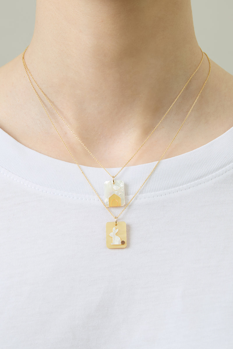 CAMEO PERLA CASITA COLLANA