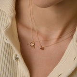 BI GOTA TOURMALINE + CITRINE NECKLACE
