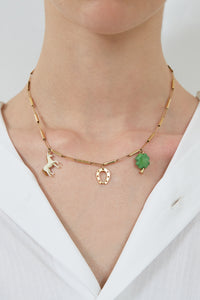 DECO TUBITOS CLOVER NECKLACE