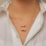 NADADORA COMPLETO BLACK NECKLACE