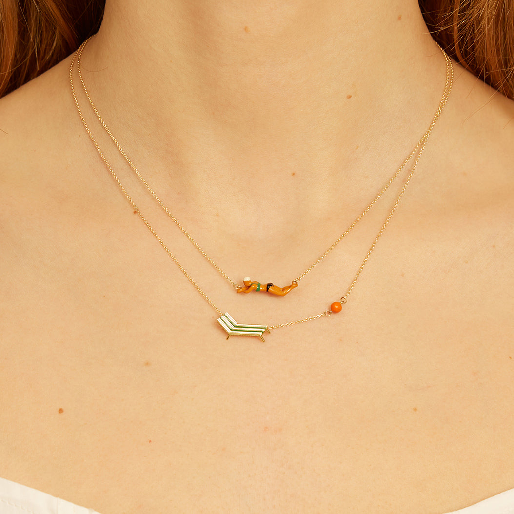 NADADORA BIKINI COLLANA