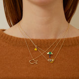 SNORKELING YELLOW NECKLACE