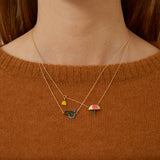 SNORKELING GREEN NECKLACE