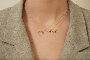 CORAZON PERIDOT NECKLACE