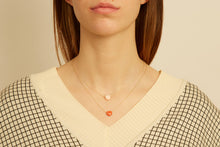 Load image into Gallery viewer, MINI CORAZON PINK NECKLACE
