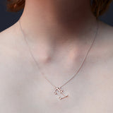 GATO ARGENTO COLLANA