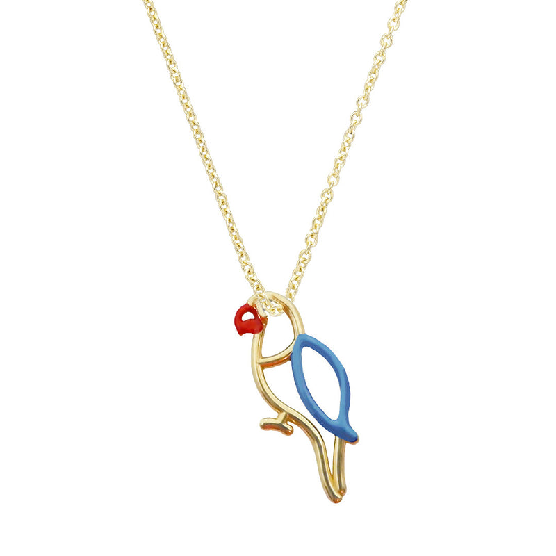 PAPAGAYO ENAMEL NECKLACE