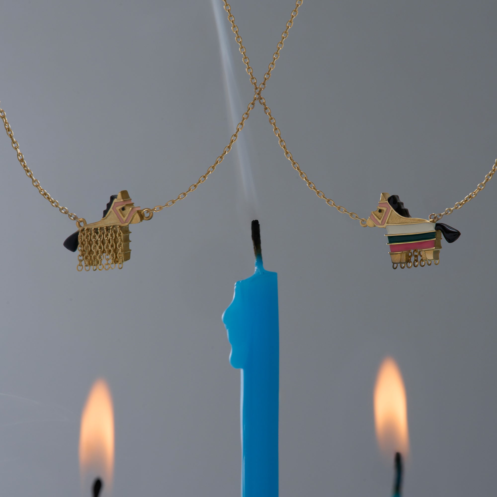 PIÑATA FRINGES NECKLACE