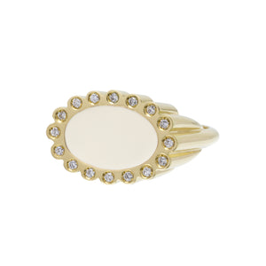 MARGARITA BRILLANTE WHITE RING