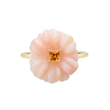 BLOSSOM PINK OPAL RING
