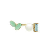 PETALOS FLOR AQUAMARINE RING