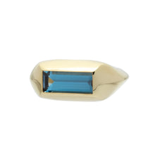 Load image into Gallery viewer, SPACE BAGUETTE TOPAZ RING
