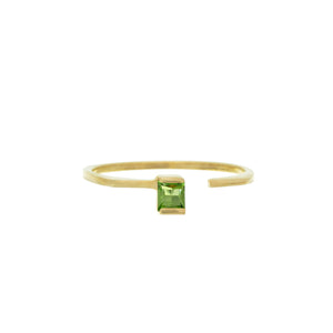 ARO C CARRÉ TOURMALINE RING