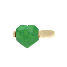 Load image into Gallery viewer, CORAZON GREEN RING
