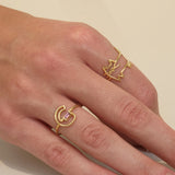 LETRA G TOURMALINE RING