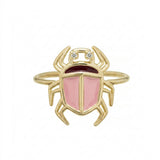 ESCARABAJO BRILLANTE PRISMA PINK RING
