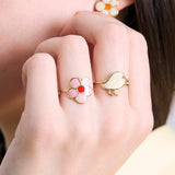 FLORECITA FULL PRISMA WHITE EARRINGS