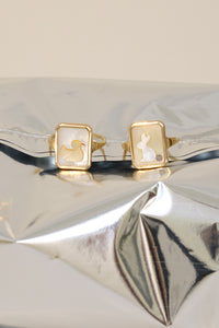 CAMEO PERLA PATITO ANELLO